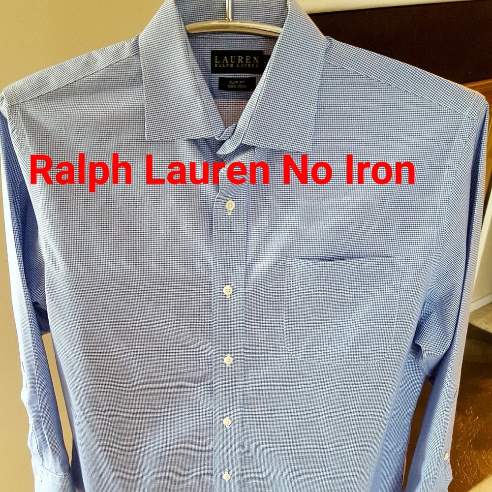 Ralph Lauren Long Sleeve Collared Dress Shirt